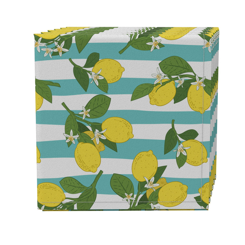 Cotton Twill Food & Drink Square Napkin