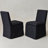 20" Wide Performance Fabric Slipcover Upholstered Dining Side Chair With Casters (Set of 2)-378026915