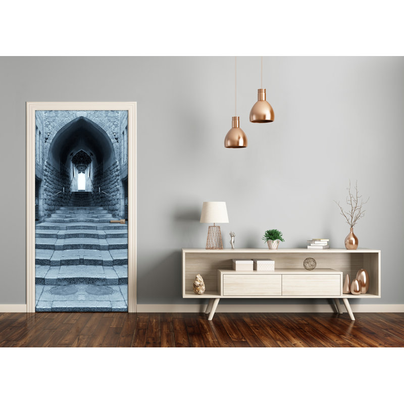 Old Street Door Decal