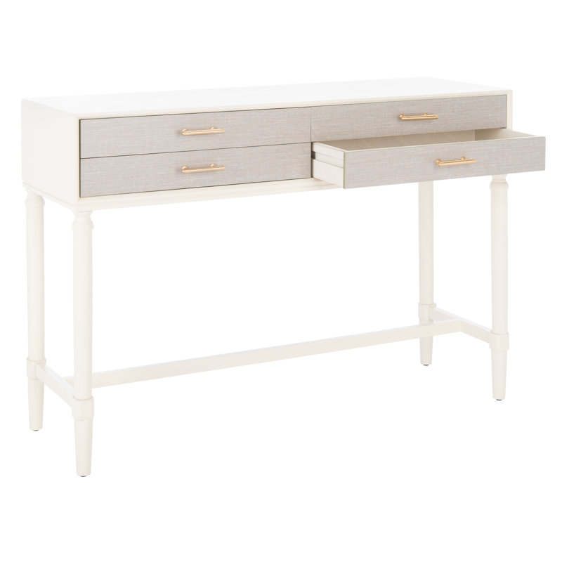 Console 42 po Peters, Blanc