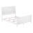 Portland Foundation Bed with Matching Footboard-790529621-790529620