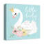 « little lady swan », art sur toile