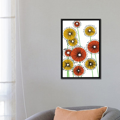 «Flower Wheels I», impression sur toile