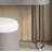 Premium Sintered Stone Tabletop Desk with Storage Cabinet