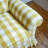 Simple Yellow Fabric Sofa
