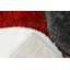 Tapis noir / gris / rouge Toula-1847140524
