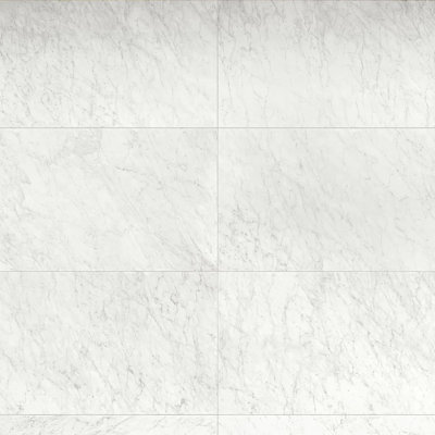 Carreau de marbre blanc majestueux de 24 po x 48 po Majestic