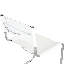 Chaise d'appoint Mart Stam Cantilever avec structure en acier chromé (différentes couleurs de cuir reconstitué)-638798499