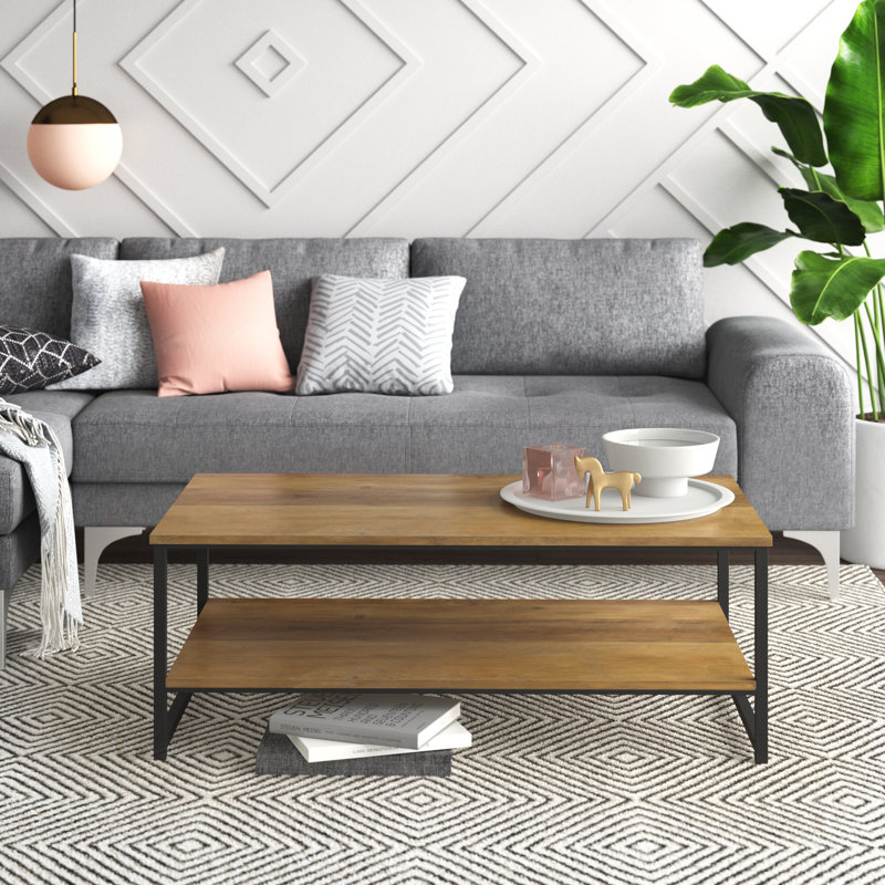 Afia Coffee Table with Storage