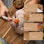 Large Wood Butcher Block Cutting Board | Reversible with Juice Groove & Handles for Meat, Veggies & Kitchen Prep-134546036