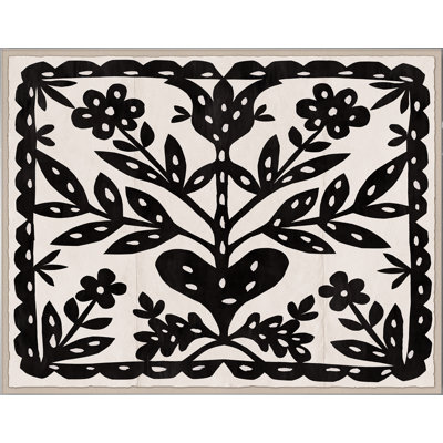 «Black Flower» par Paule Marrot - impression