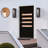 22''H Oil Rubbed Bronze Iron Seeded Glass Outdoor Wall Light with Dusk to Dawn-730227313
