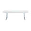 Banc de salle à manger pour 2-3 personnes, revêtu de cuir de qualité supérieure avec éponge haute résilience, renfort de poutre en métal et pieds arqués galvanisés, blanc-1784918712-1784918713-1784918715