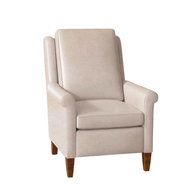 Fauteuil inclinable standard Timber, Cuir véritable cerise corinthienne, Nouveaux classiques, Manuel