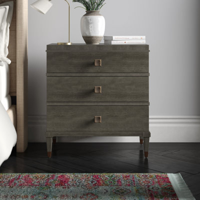 Millau 3 Drawer Nightstand by Lark Manor