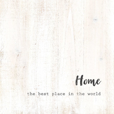 Home Best Place - Wrapped Canvas Print