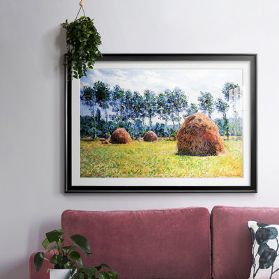 " Haystacks At Giverny, 1884 "