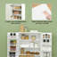 Armoire de cuisine de style nordique, armoire de cuisine, armoire de cuisine-126673047