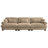Extra Large 3 Seat Modern Velvet Sofa-1660487276