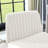 Cream White Adjustable Swivel Criss Cross Office Chair, Wide Seat, Vanity Chair-75758264