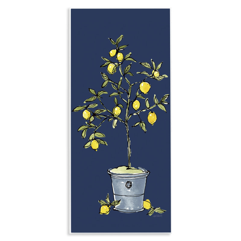 Art mural citronnelle citronnelle par Anne Tavoletti