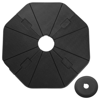 Sulinda 18 Lb. Plastic Free Standing Umbrella Base