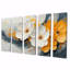 Barbican - Art mural fleurs sauvages - décoration murale traditionnelle 5 pièces-396515843