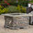 28" MGO Wood Burning Outdoor Fire Pit With Lid