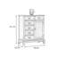 Buffet multi-tiroirs Rosewood