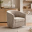 Fauteuil d'appoint pivotant en chenille-516561335