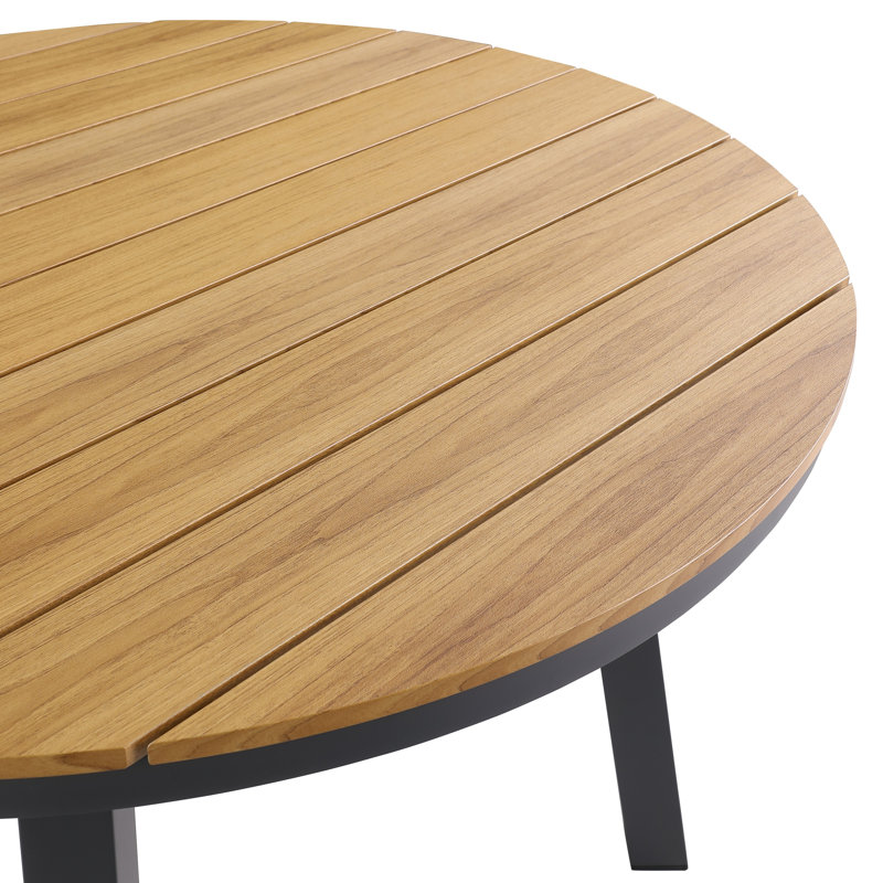 Table de salle à manger d'extérieur Khurum