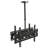 Black Multi Screen Ceiling Mount for Holds up to 350 lbs