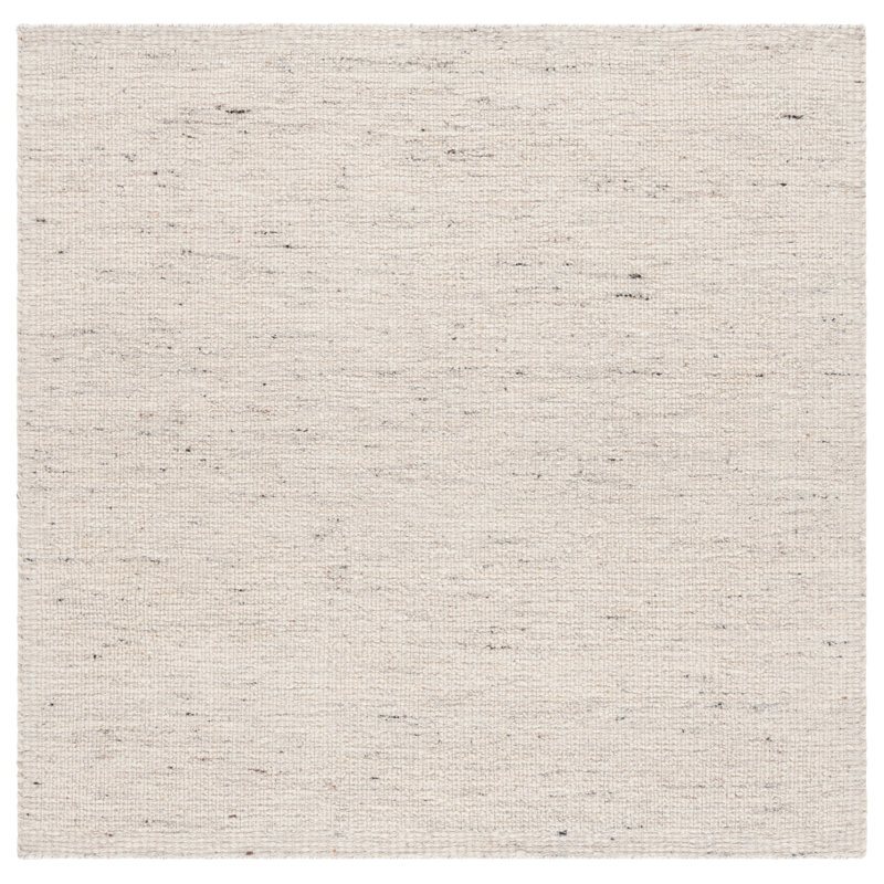 Cramden Hand Woven Wool Pile Rug, Square 6'