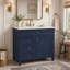 Meuble-lavabo moderne de 36 pouces avec lavabo supérieur, grand espace de rangement et design minimaliste élégant pour une utilisation efficace de l'espace.-600713664