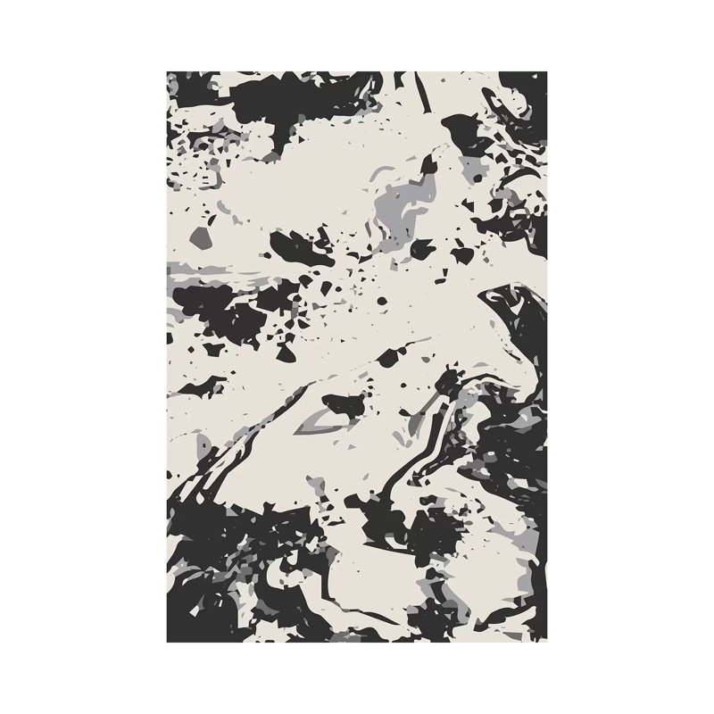 White Marble by Lisa Whitebutton - Wrapped Canvas Gallery-Wrapped Canvas Giclée, 20.32 cm H x 30.48 cm W