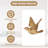 Five-Piece 3D Floating Bird, Flying Birds Wall Decor set-1936681085