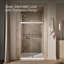 Levity 47.63" x 74" Bypass Shower Door with CleanCoat® Technology-971779485-1030392704
