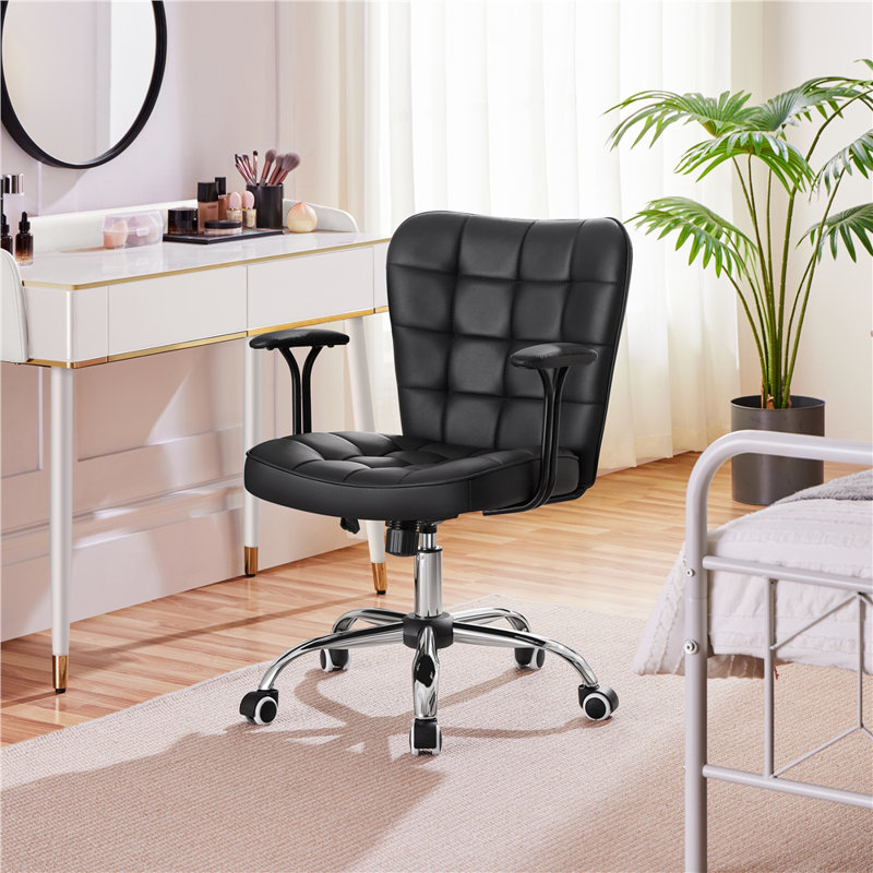 Task Chair, Silver, Black