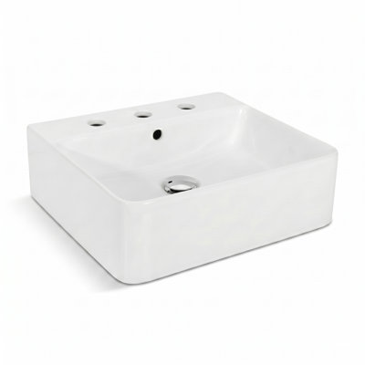 18" Wall Mount or On Counter Porcelain Sink