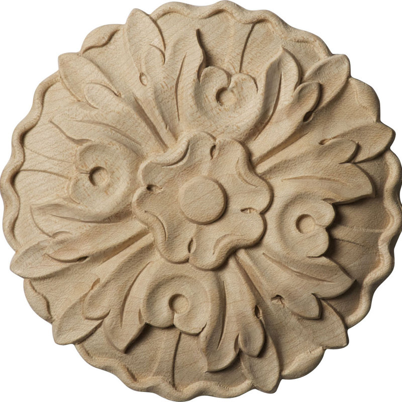 Très petite rosette florale 1/2 po x l 4 1/2 po x p 5/8 po Kent