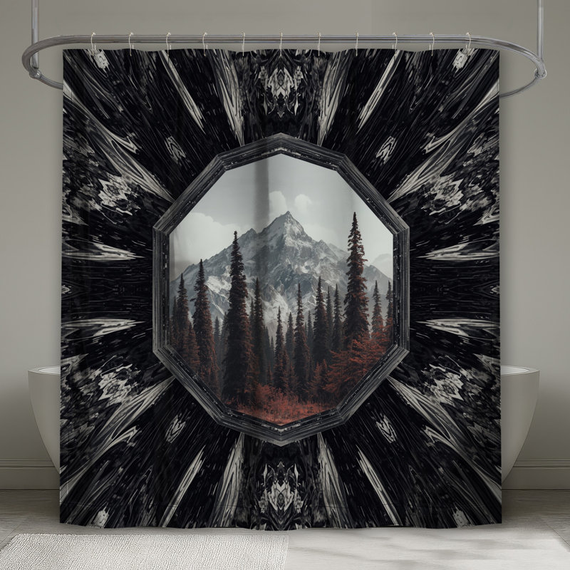 Rideaux de douche Mountain, L 70 po x H 72 po