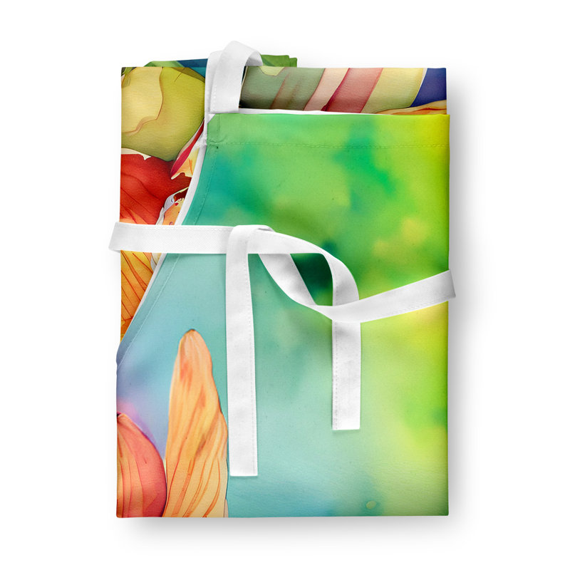 Floral Bib Apron