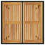 3 Piece Garden Dining Set Poly Rattan Acacia-1250316786