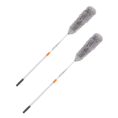 Duster superio avec poignée télescopique amovible en aluminium Superio idéal pour le nettoyage domestique (2)