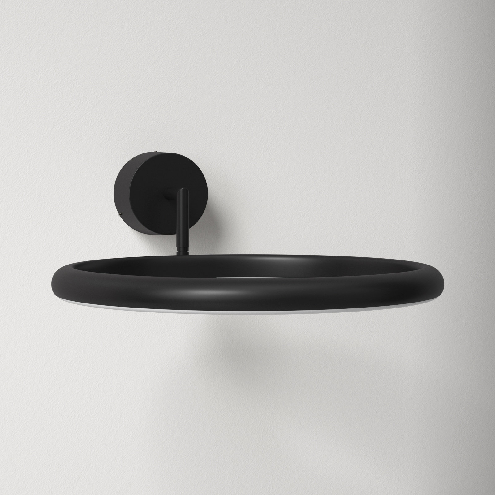 Ronak Dimmable Armed Sconce, Matte Black