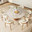 Ensemble de table de salle à manger de cuisine avec plateau tournant Lazy Susan-988554328-1000865472-1001358214