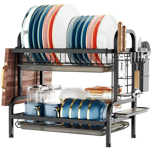 Belfry Kitchen Hillsg 2 Tier Dish Rack | Wayfair.co.uk