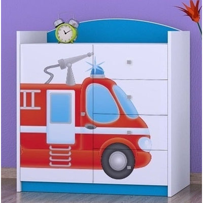 Nielsville Kids 4 - Drawer Combo Dresser