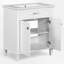 Meuble-lavabo simple 30 po avec lavabo en céramique-1033050342
