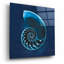 Art mural en verre «Cyanorphe Sea 2» par Sue Schlabach-1600363672